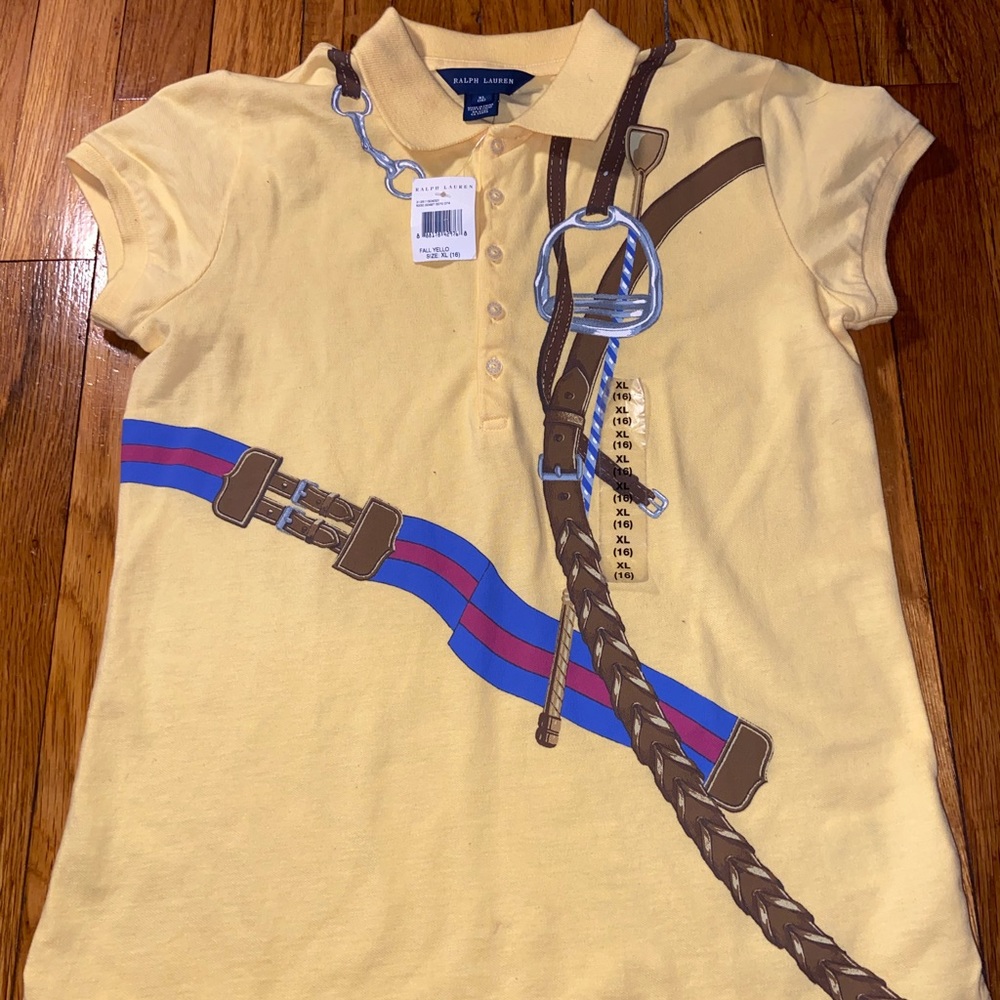 Ralph Lauren Yellow Top